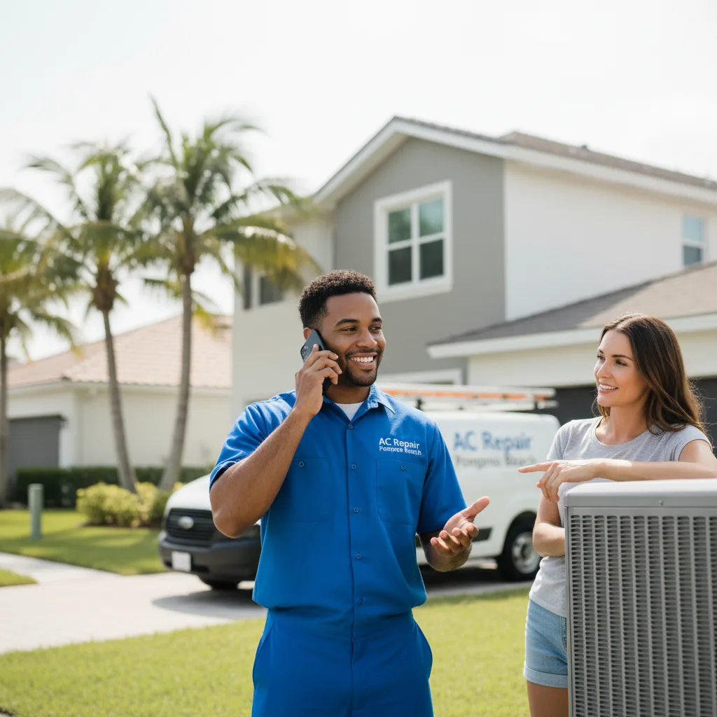 AC Repair Pompano Beach customer support in South Elgin